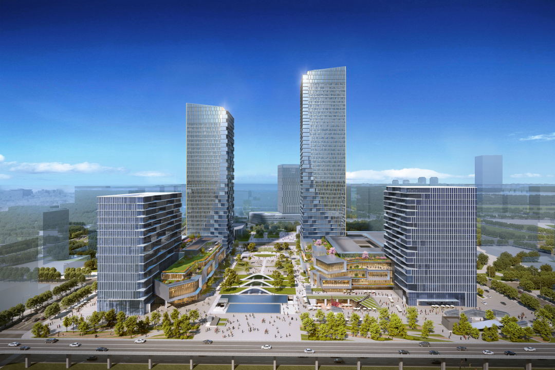阳澄银座建设再提速！自贸商务中心、新裕大厦同期封顶！